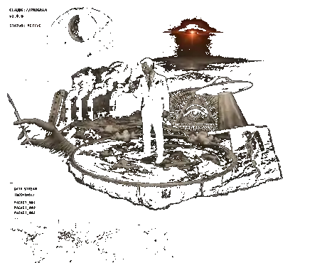 Animated VIRUS2027 emblem closing the transmission